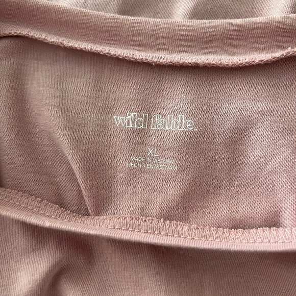 Wild Fable Pink Long Sleeve T-shirt NWOT - Picture 3 of 4